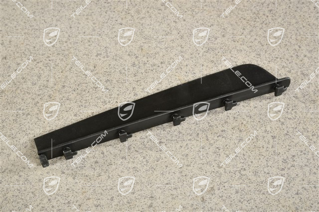 Spoiler nakładki progowej Sport design, czarna satyna, R