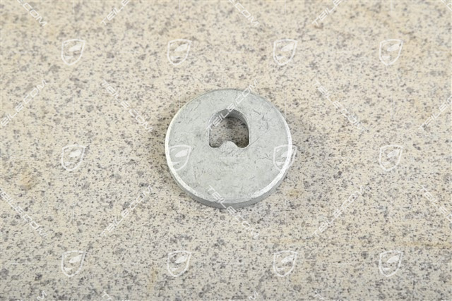 Podkładka mimośrodowa zawieszenia, geometria