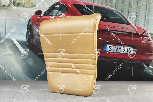 Back seat lower / cushion, cabrio, leather, Savanna beige, L