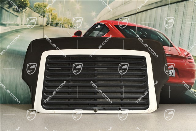 Rear spoiler set, with wiper, inkl. polyuret. rim, Carrera