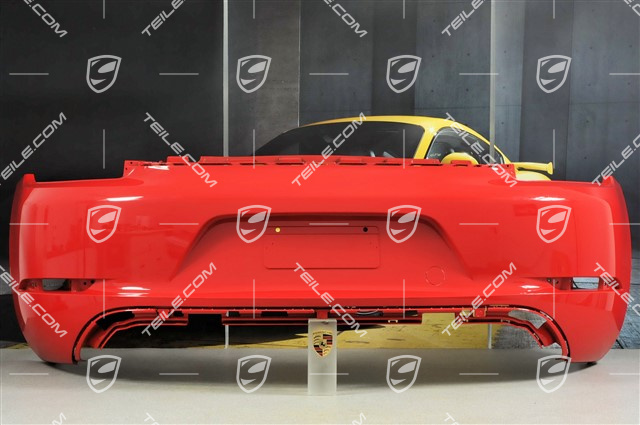 Rear bumper, without ParkAssist/PDC