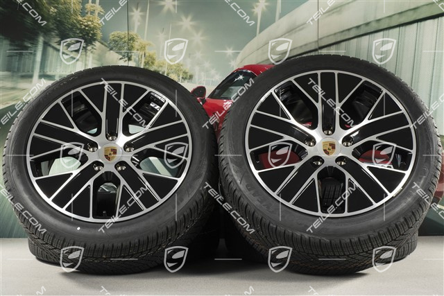 20-inch Turbo Aero winter wheel set, rims 9J x 20 ET54 + 11J x 20 ET60, Goodyear winter tyres 245/45 R20 + 285/40 R20