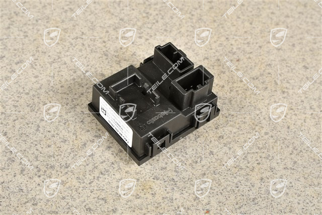 Control unit, sunroof wind deflector / fly screen