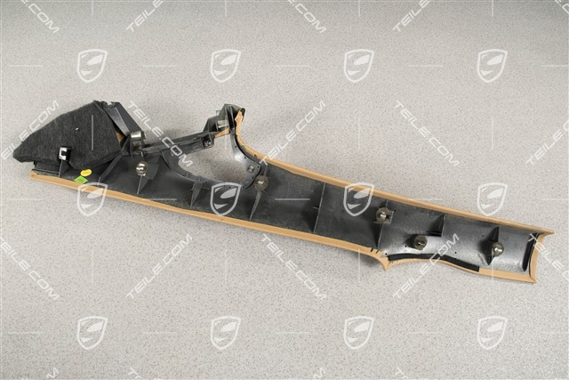 Verkleidung von C-Säule, Coupe, Leder, Sandbeige, L