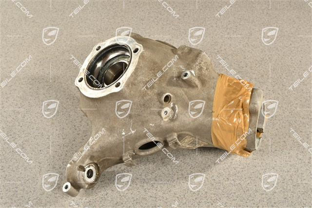 Front suspension steering knuckle / hub carrier, with rear axle steering, R