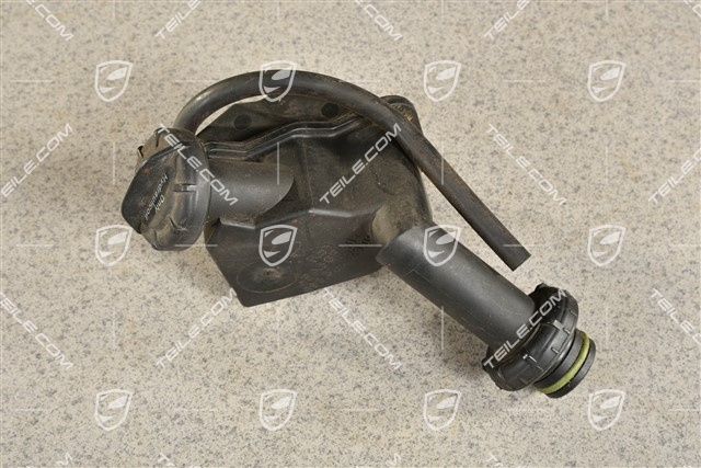 Power steering fluid expansion tank