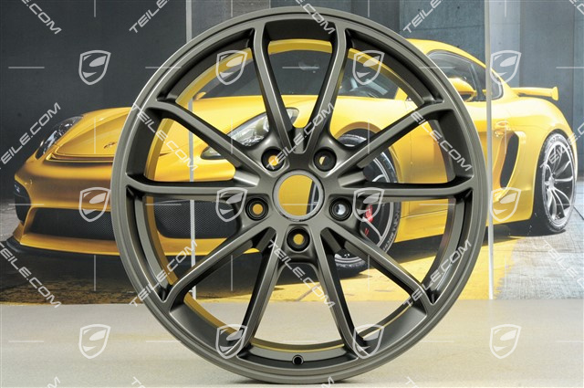 20" Felga GT4, 8,5J x 20 ET61, Platinum satynowy półmat
