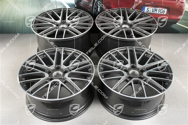 20+21" Felgensatz Turbo V, Felgen: vorne 9J x 20 ET41 + hinten 11,5J x 21 ET67
