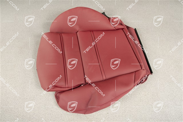 Sitzbezug / Bezug, Sitzkissen, Leder, Belüftet, Bordeauxrot, R