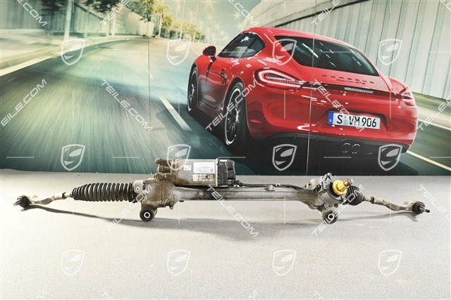 Przekładnia kierownicza, Tylna oś skrętna