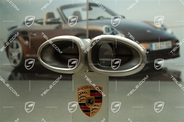 Dual tailpipe, Boxster S