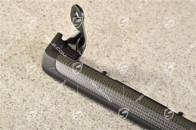 Türverkleidung Zierleiste, Carbon, L