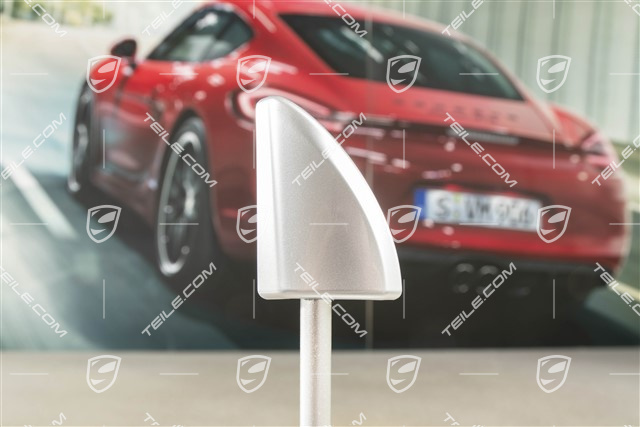 Zierleiste mitte, Fahrerseite, LHD, Galvano Silber