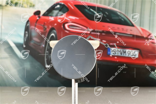 Turbo, Towing hook lug cover / cap / trim, front bumper, Prime coated