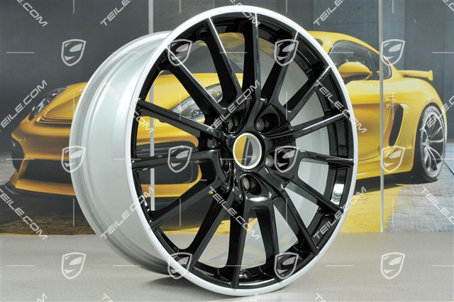 20-inch Panamera Sport wheel, 9,5J x 20 ET65, black high gloss