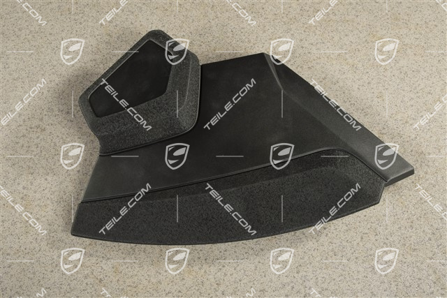 Engine compartment cover trim, L