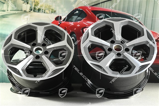 20" Taycan Offroad Design Felgensatz, 9J x 20 ET54 + 11J x 20 ET60
