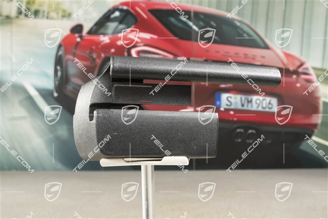 Cover, Seat rail, Front, Outer, R