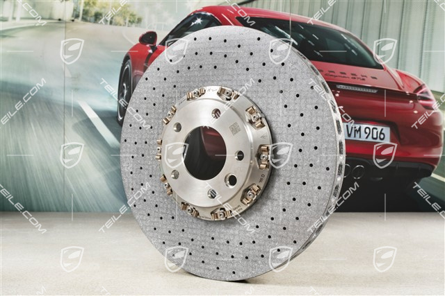 Bremsscheibe, PCCB, 20", gelber Bremssattel, R