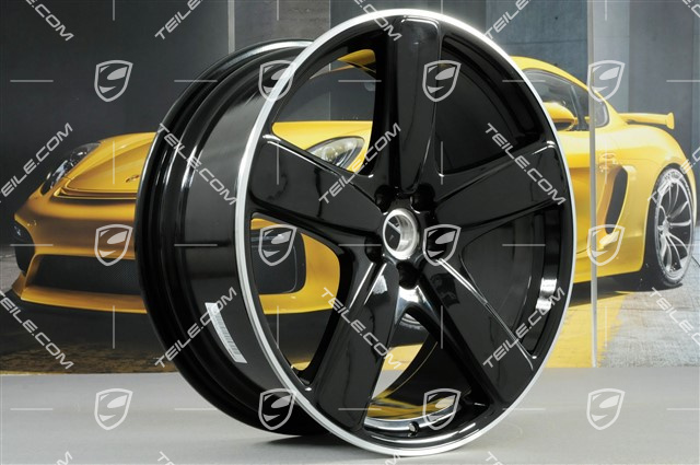 21" felga "Sport Classic" 9J x 21 ET 26, czarny wysoki połysk