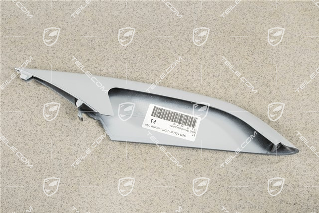 Front bumper disc / trim, lacquered, L