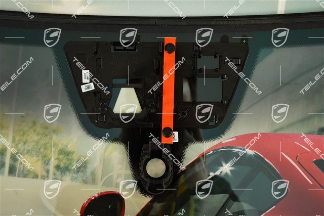 Windscreen / Windshield, heat-insulating with tinted top, Head up display