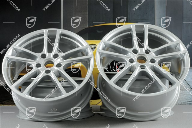 20" komplet felg Cayenne Sport, 10,5J x 20 ET64 + 9J x 20 ET50