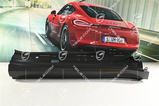 Turbo Cabrio, Schweller Reparaturblech / Aussenhaut, R
