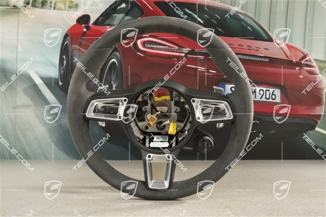 Sportlenkrad PDK mit Schaltwippen, Sport Chrono Plus, Alcantara