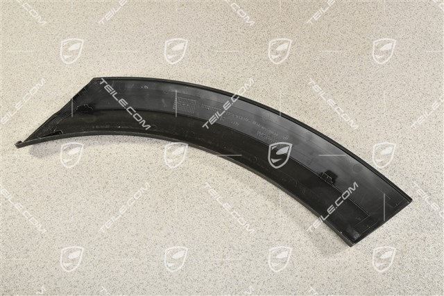 Dakar, Wheel arch extension /  flared wheel arches, rear bumper, Black matte, R