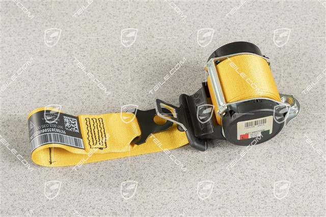Sicherheitsgurt, cabrio, hinten, speedgelb, L