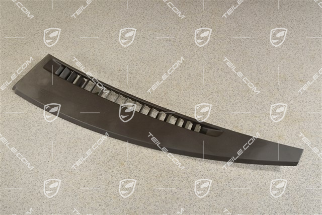 Dashboard defroster trim / cover, Agate Grey, L