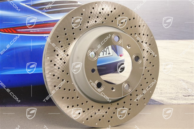 Bremsscheibe, Carrera GTS mit Zentralverschluss, L