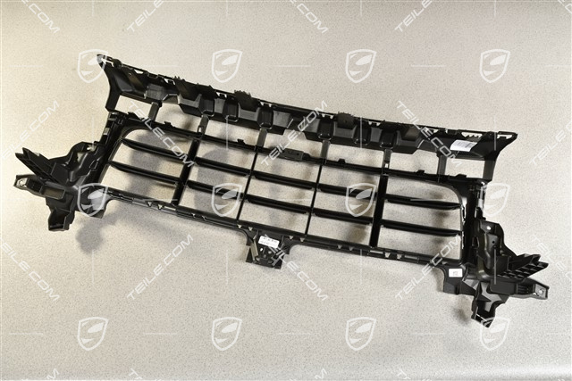 Front bumper Grille centre / middle, Sport Design, Glossy black