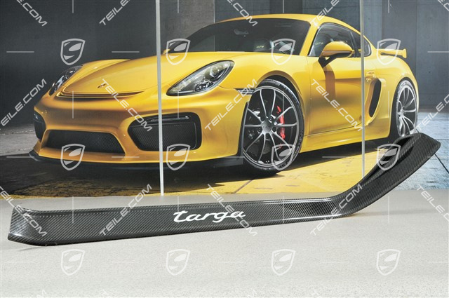 Einstiegleiste Carbon, "TARGA" Schrüftzug, LINKS