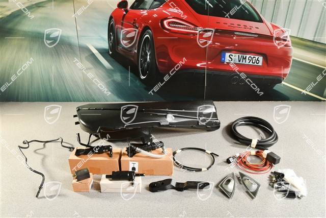 Headlight washer system, retrofit kit