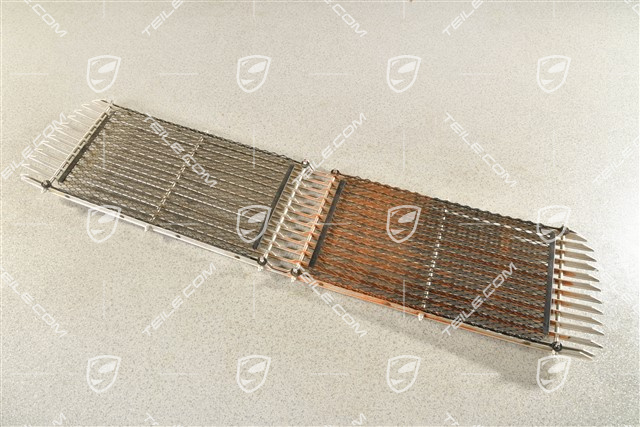 Engine ventilation grille, Silver