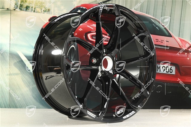 22" GT Design Felge, 11,5J x 22 ET52, schwarz hochglanz