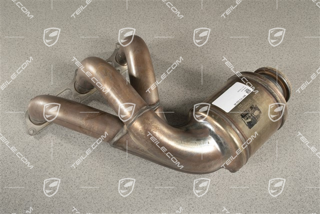 Abgaskrümmer mit Katalysator, GT3, 4,0L 368/382kW, R