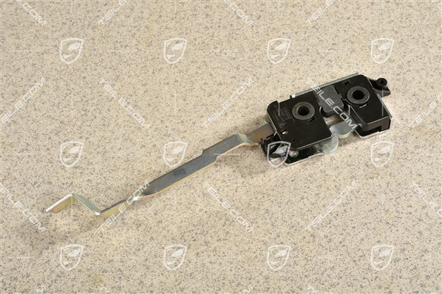 Folding rear seat backrest lock / latch, L