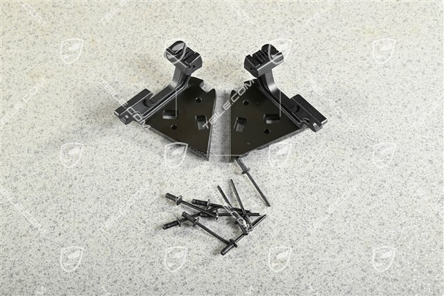 Repair kit (L+R) for soft top lock, rear, Spyder