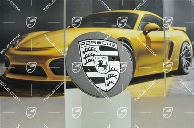 Hub cap, convex, Titanium