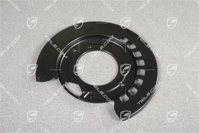 Bremstraegerblech, Schutzblech, HA, L