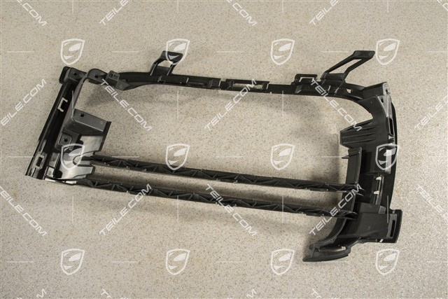 Turbo / Sport Design, Front bumper, side ventilation grille, Black matte, R