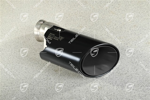 Exhaust system tail pipe, black, outer,  GTS, R