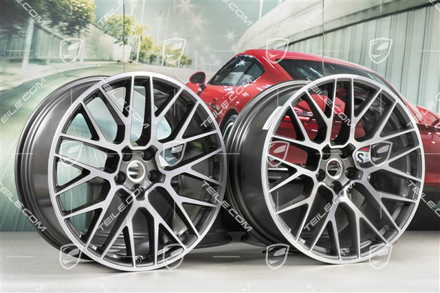 21" komplet felg RS Spyder, 9,5J x 21 ET27 + 10J x 21 ET19
