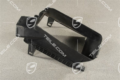 Air guide for charge air cooler, L