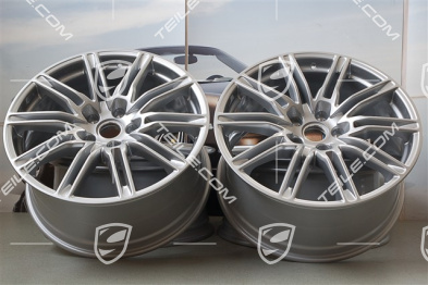 21-inch Sport Edition wheel set, 4x wheel 10J x 21 ET50, GT - silver metalic