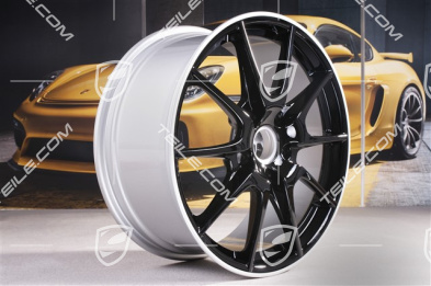 19" Felga Boxster Spyder, Edycja specjalna Black Edition, czarny połysk, 8,5 J x 19 ET 55
