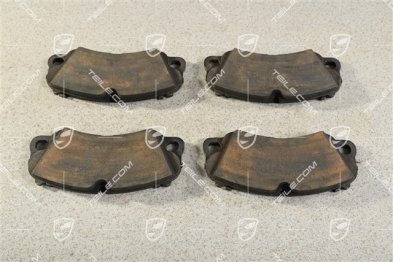 GT3, Brake pads, PCCB, front, L+R